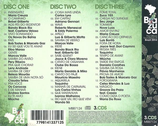 Various Artists - Brazuca (The Official Soundtrack Of Brazil 2014) - Triple Cd