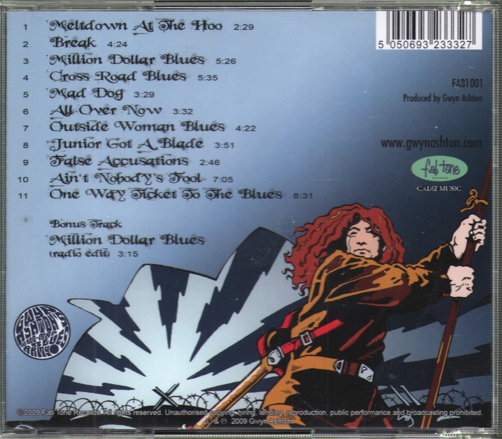 Gwyn Ashton - Two Man Blues Army - Cd