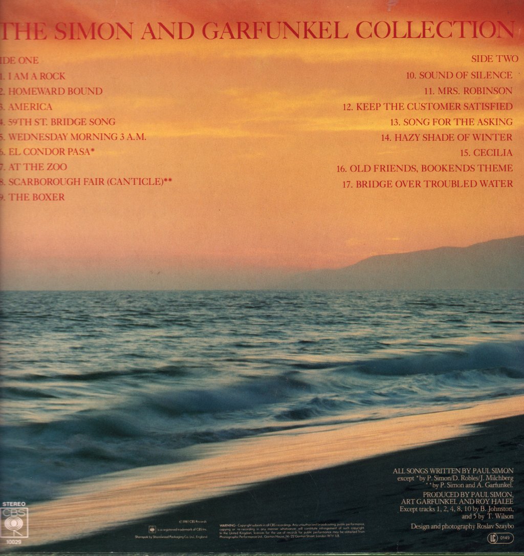 Simon And Garfunkel - Collection - Lp