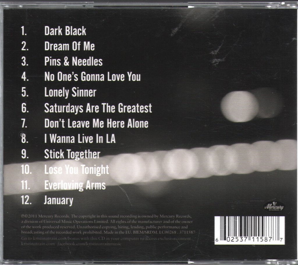 Kristina Train - Dark Black - Cd