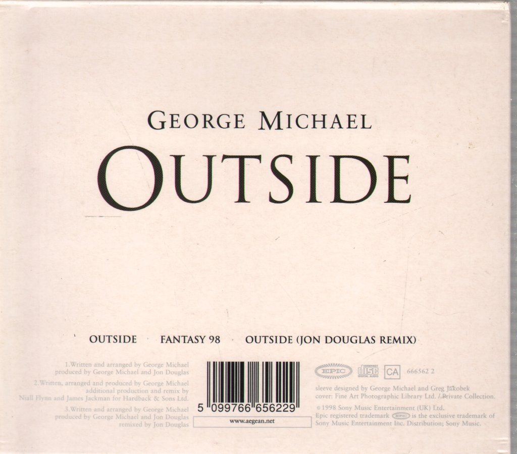 George Michael - Outside - Cd