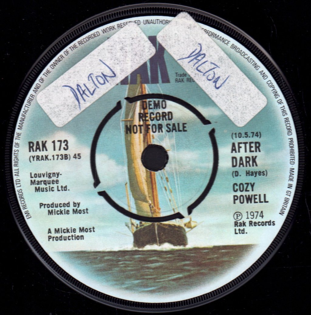 Cozy Powell - Man In Black - 7 Inch