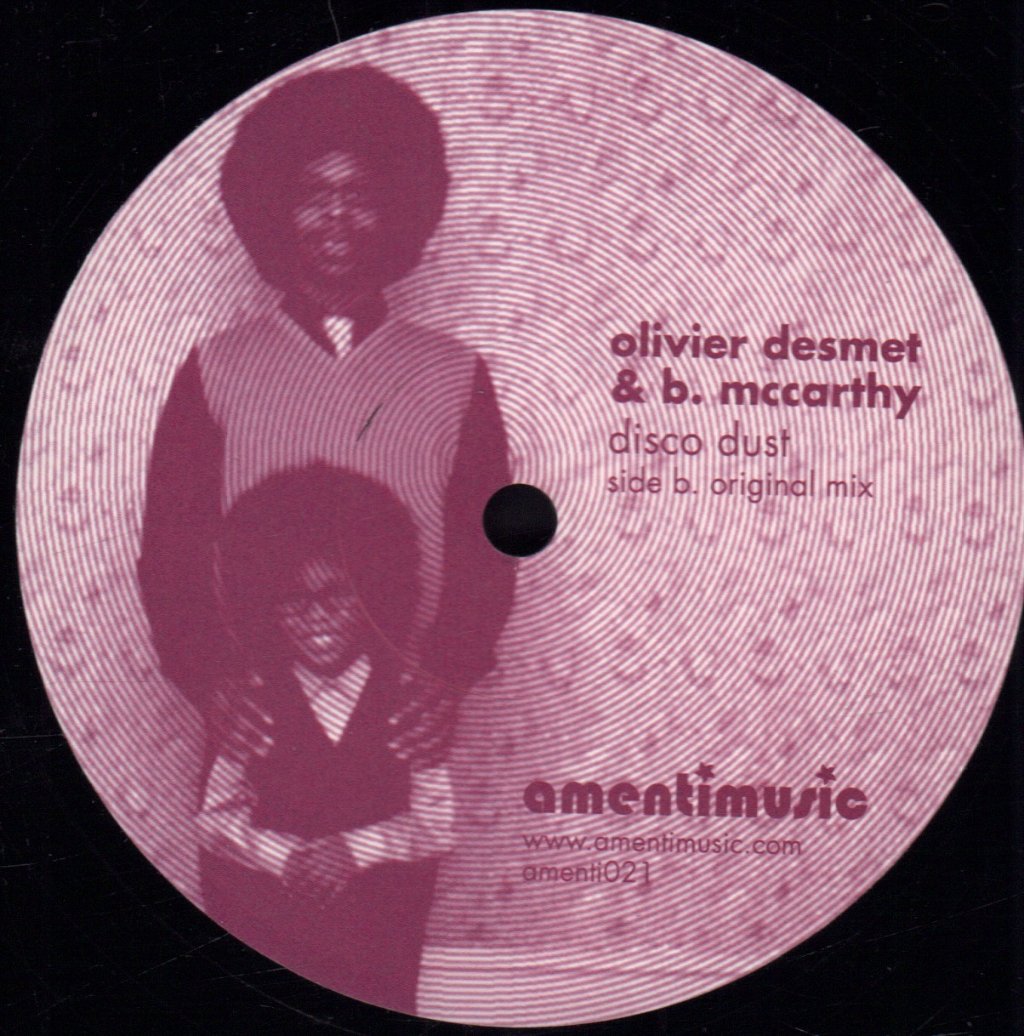 Olivier Desmet & B. McCarthy - Disco Dust - 12 Inch