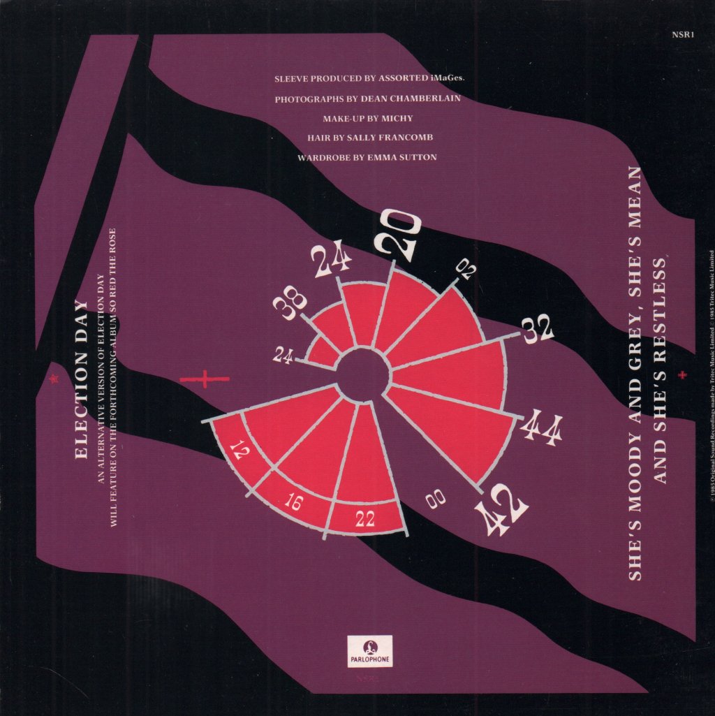 Arcadia (80'S Pop) - Election Day - 7 Inch