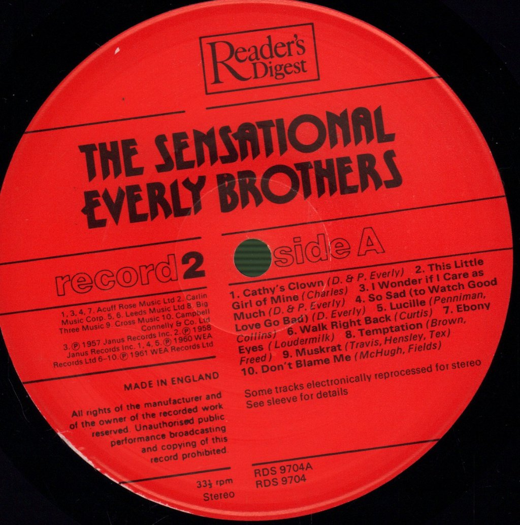 Everly Brothers - Sensational Everly Brothers - Double Lp