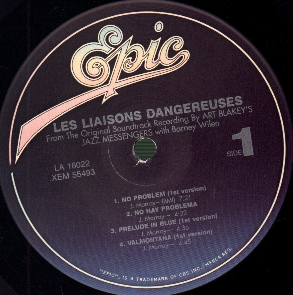 Art Blakey & The Jazz Messengers - Les Liaisons Dangereuses - Lp