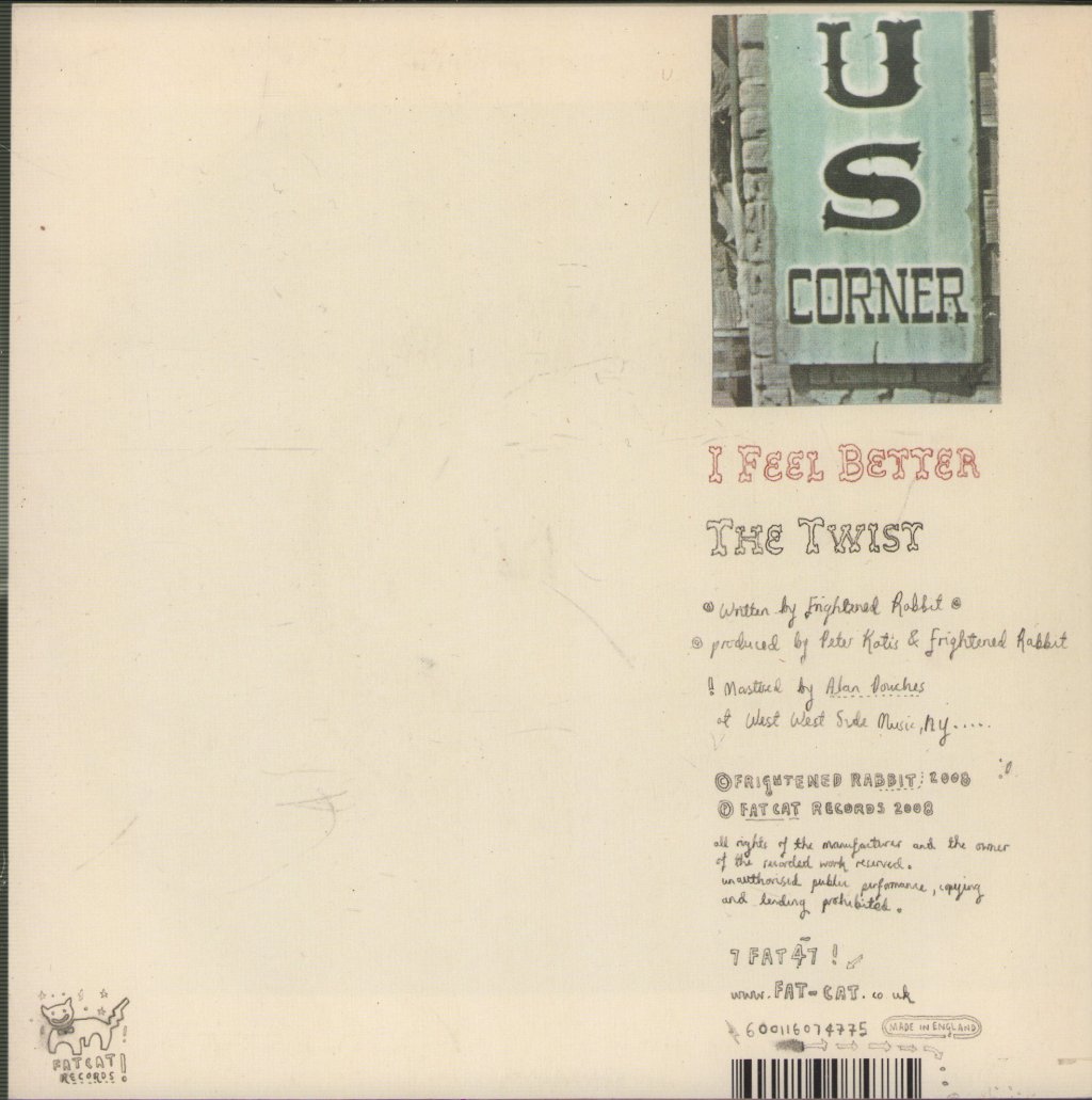 Frightened Rabbit - I Feel Better - 7 Inch