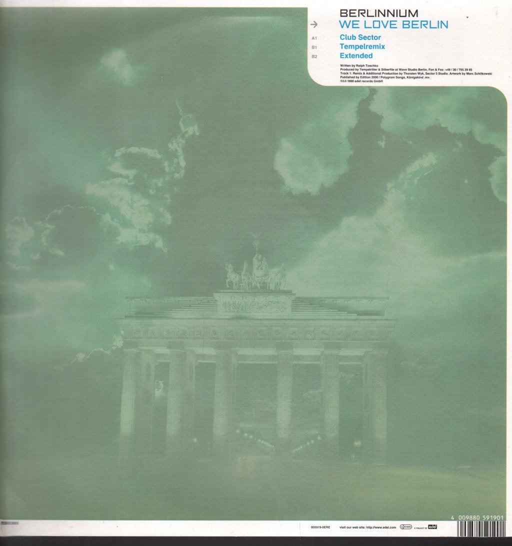 Berlinnium - We Love Berlin - 12 Inch