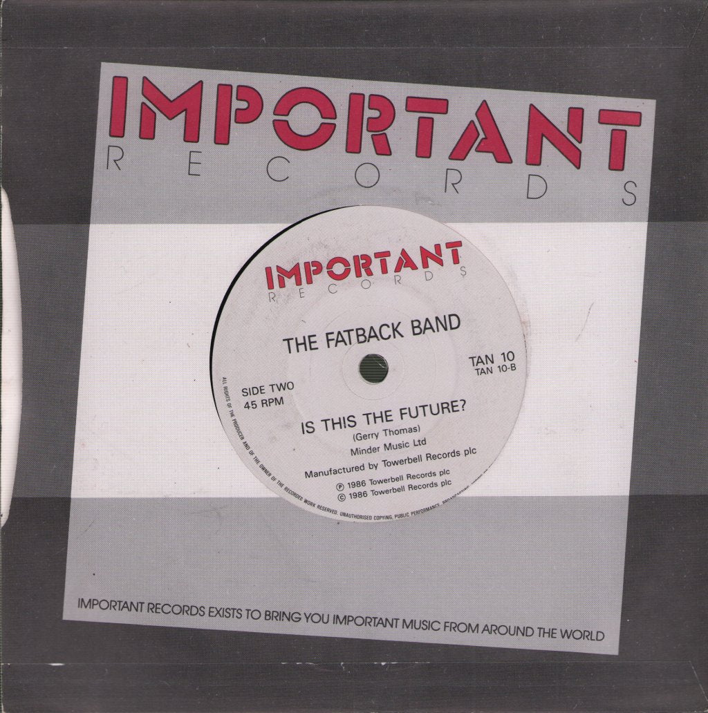 Fatback Band - I Found Lovin' - 7 Inch