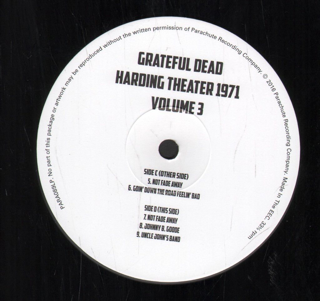 Grateful Dead - Harding Theater 1971 Volume 3 - Double Lp