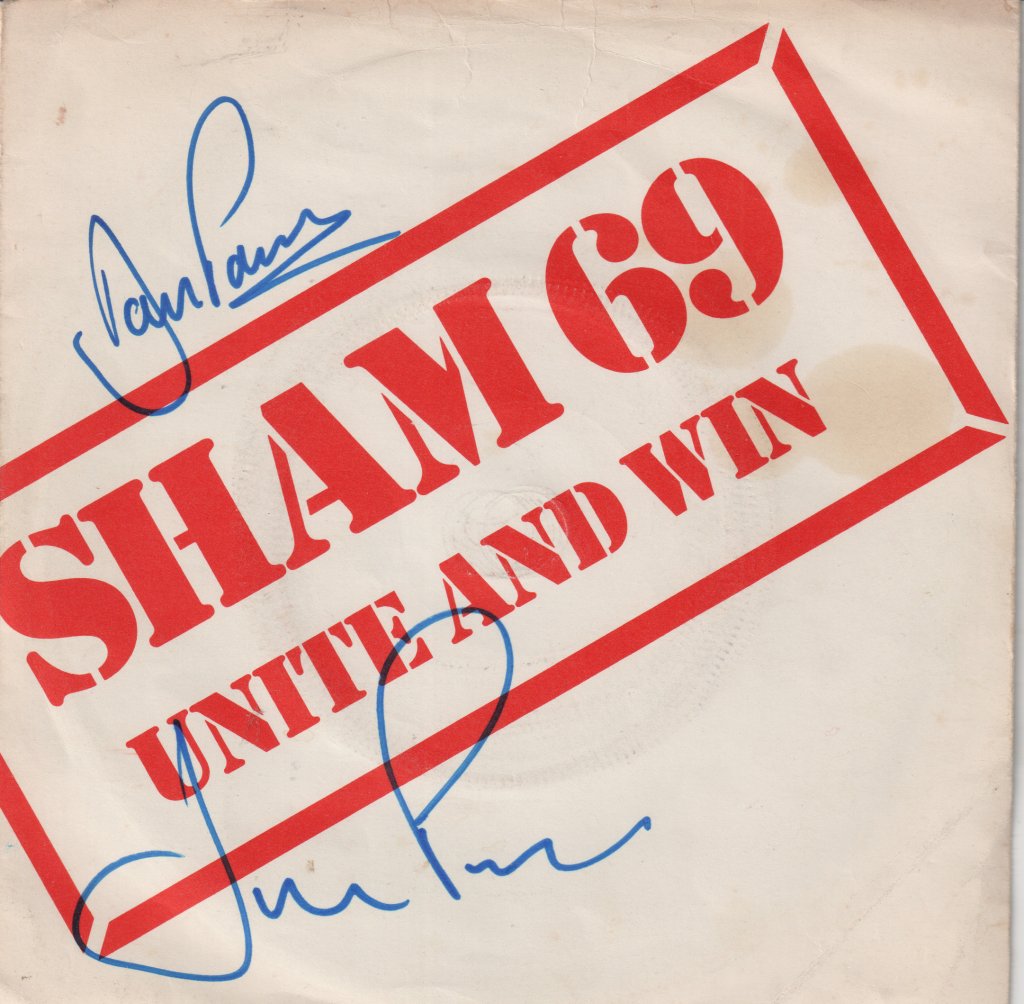 Sham 69 - Unite And Win - 7 Inch