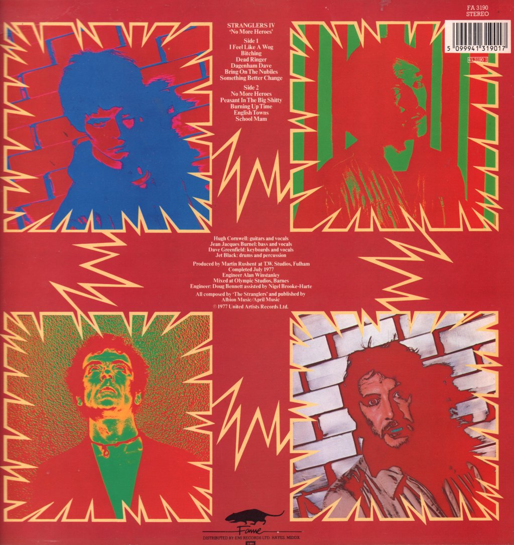 Stranglers - No More Heroes - Lp