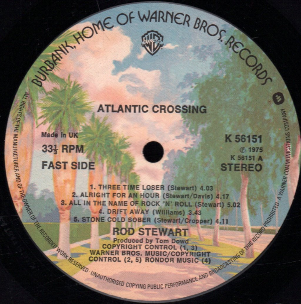 Rod Stewart - Atlantic Crossing - Lp
