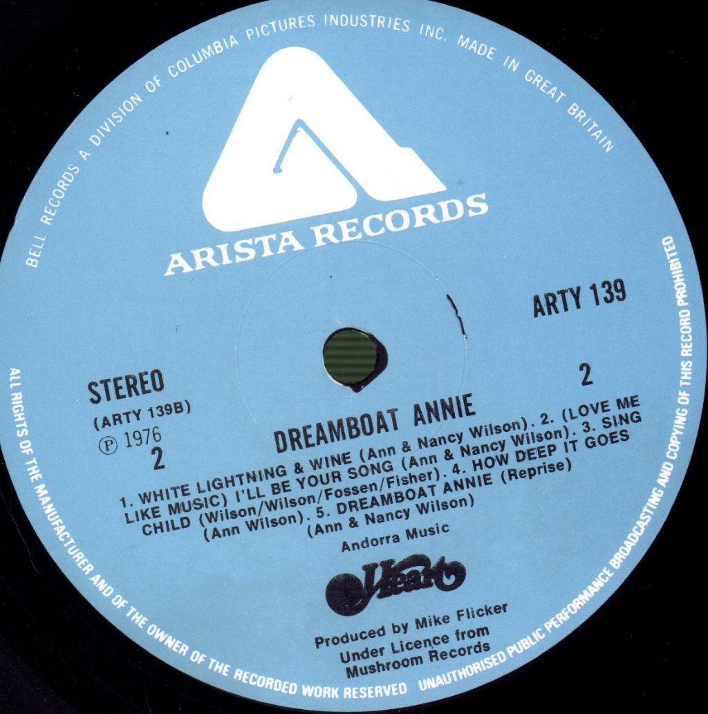Heart - Dreamboat Annie - Lp