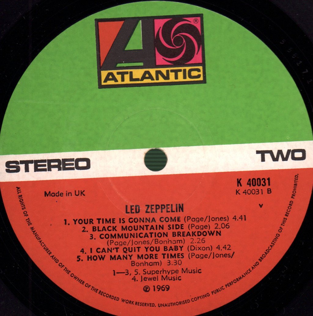 Led Zeppelin - Led Zeppelin - Lp