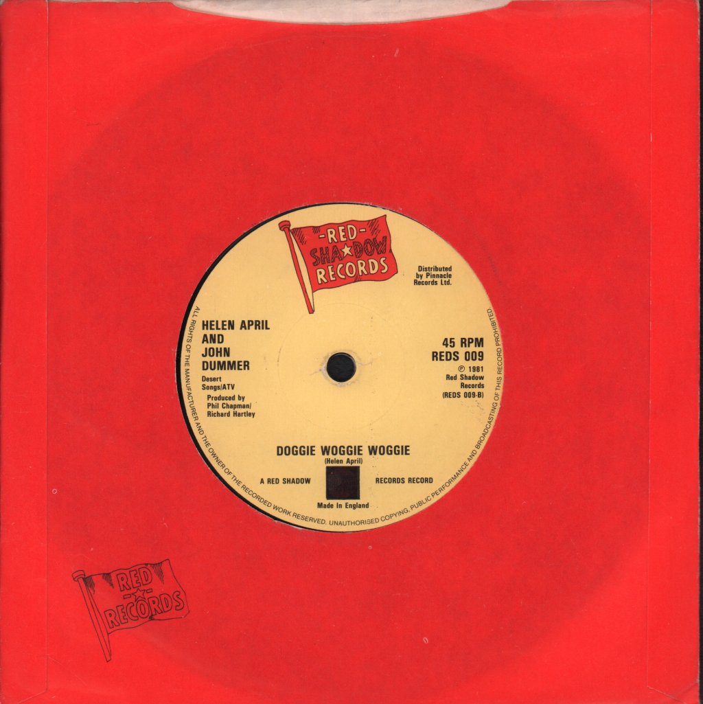 John Dummer And Helen April - Own Up If You're Over 25 - 7 Inch
