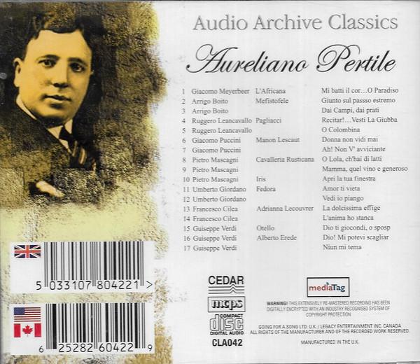 Aureliano Pertile - Aureliano Pertile - Cd