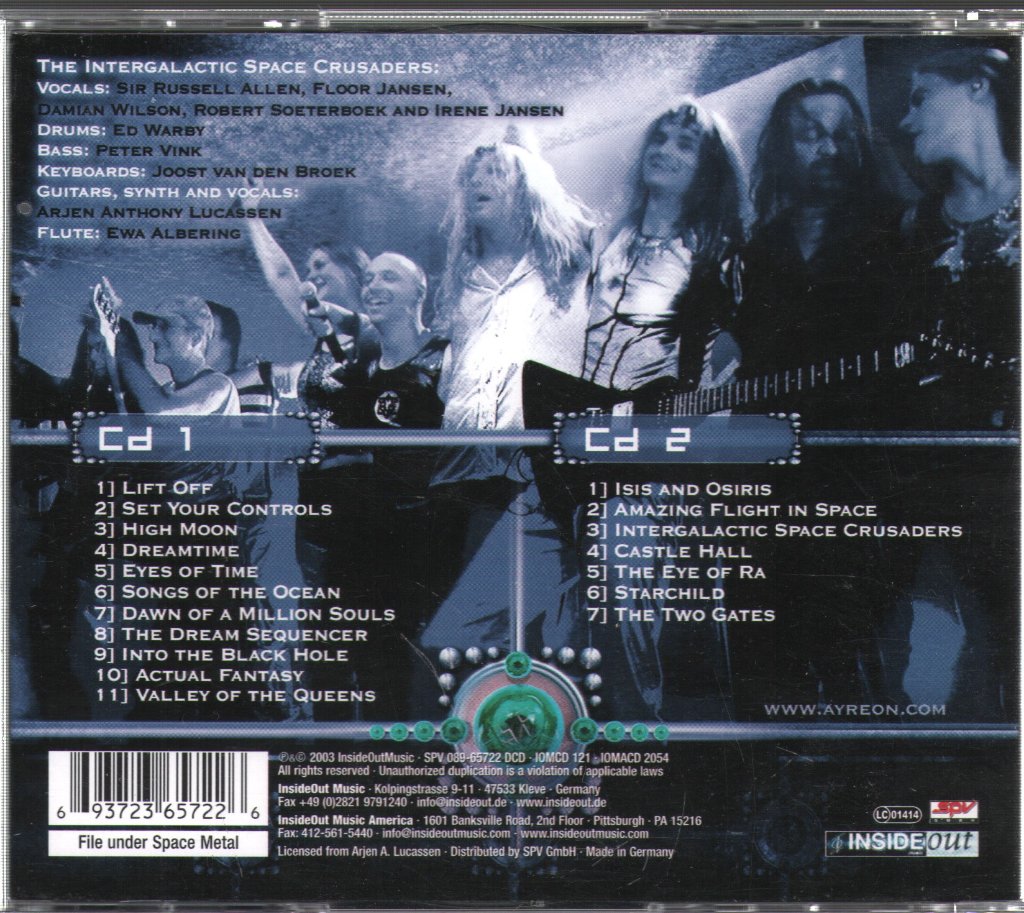 Arjen Anthony Lucassen's Star One - Live On Earth - Double Cd