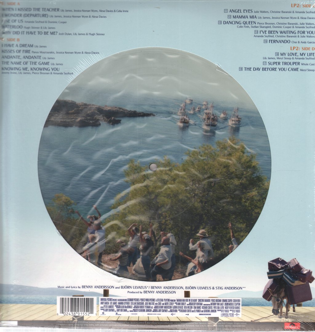 Various Artists - Mamma Mia! Here We Go Again (The Movie Soundtrack Featuring The Songs Of ABBA) - Double Lp