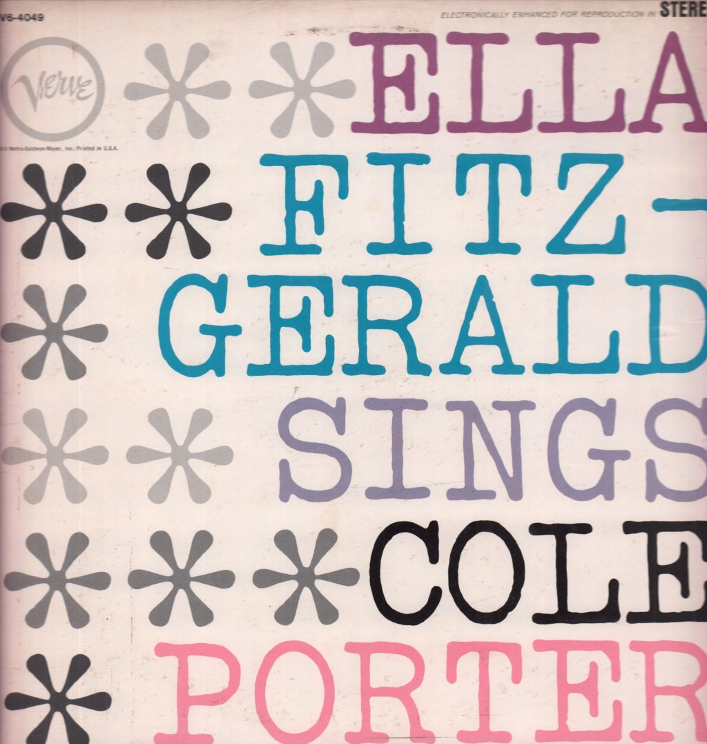 Ella Fitzgerald - Sings Cole Porter - Lp