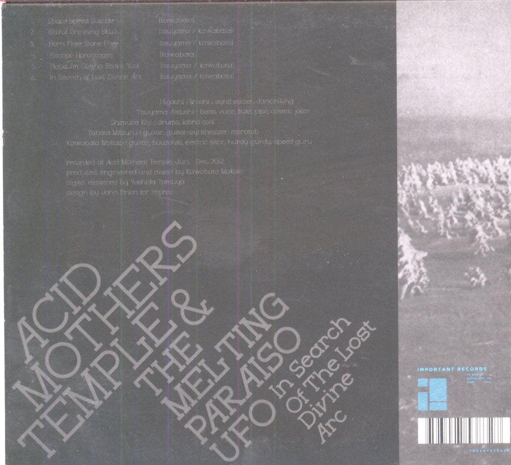 Acid Mothers Temple & The Melting Paraiso UFO - In Search Of The Lost Divine Arc - Cd