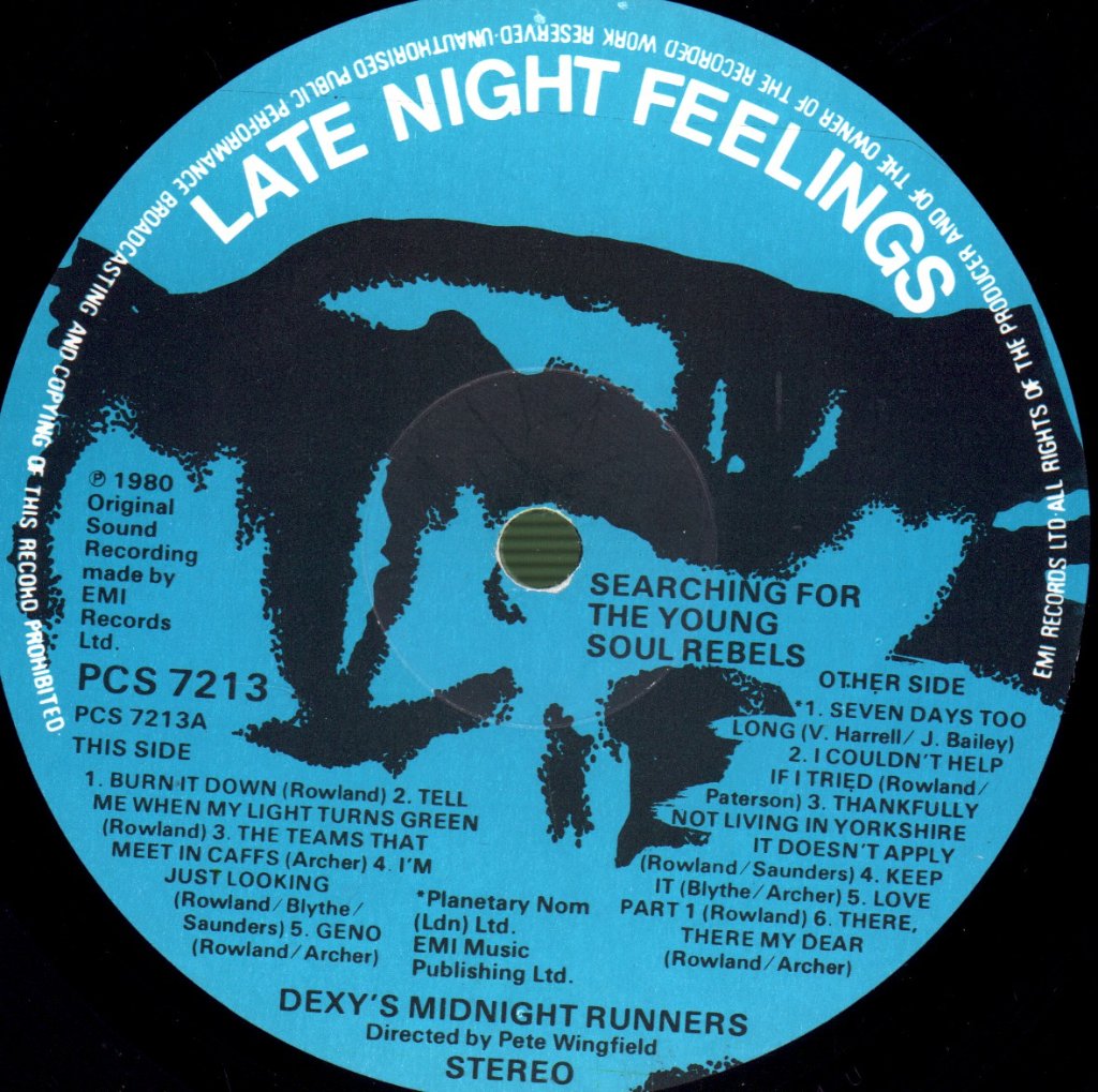 Dexys Midnight Runners - Searching For The Young Soul Rebels - Lp