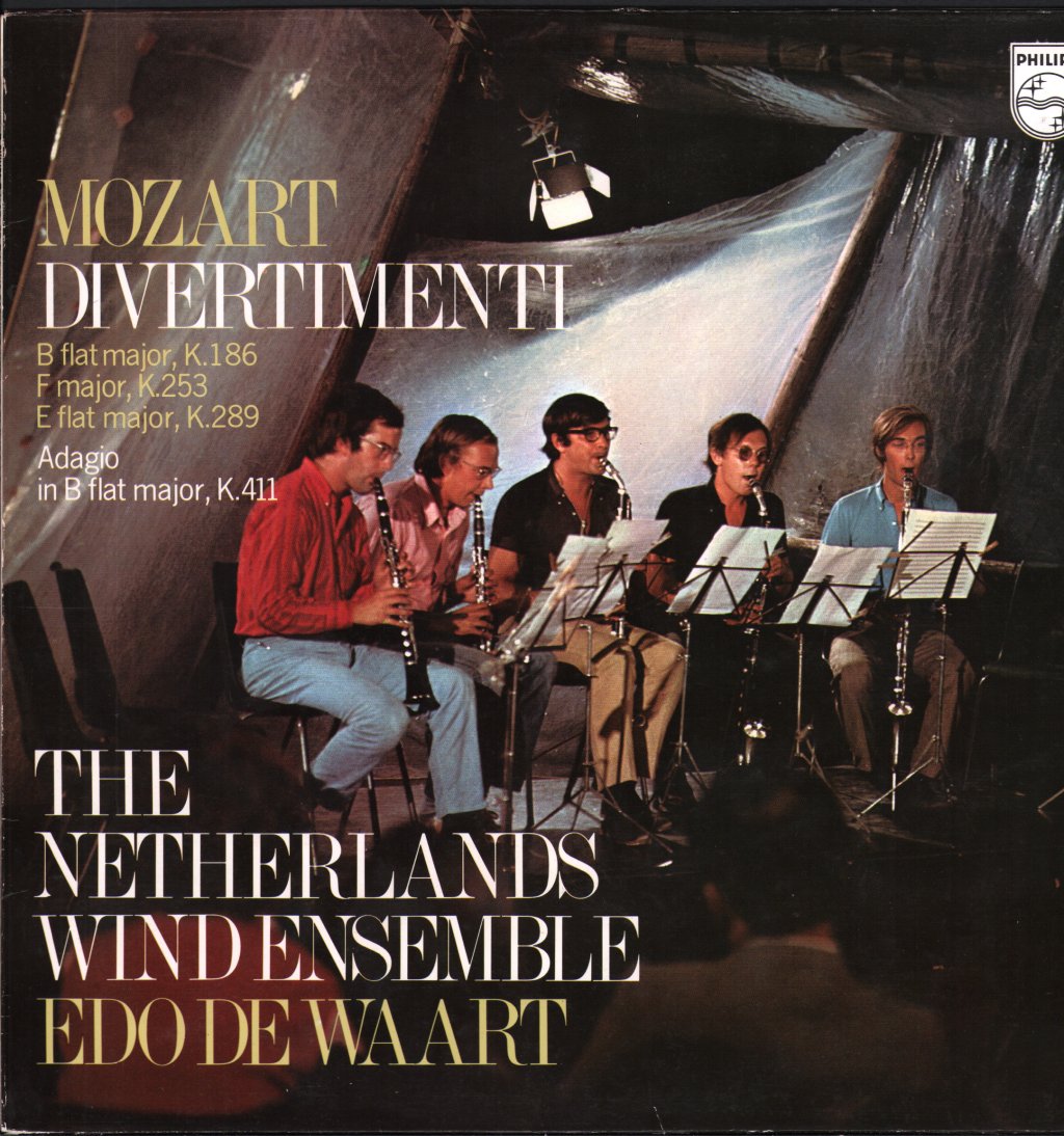 Netherlands Wind Ensemble - Mozart Divertimenti - Lp
