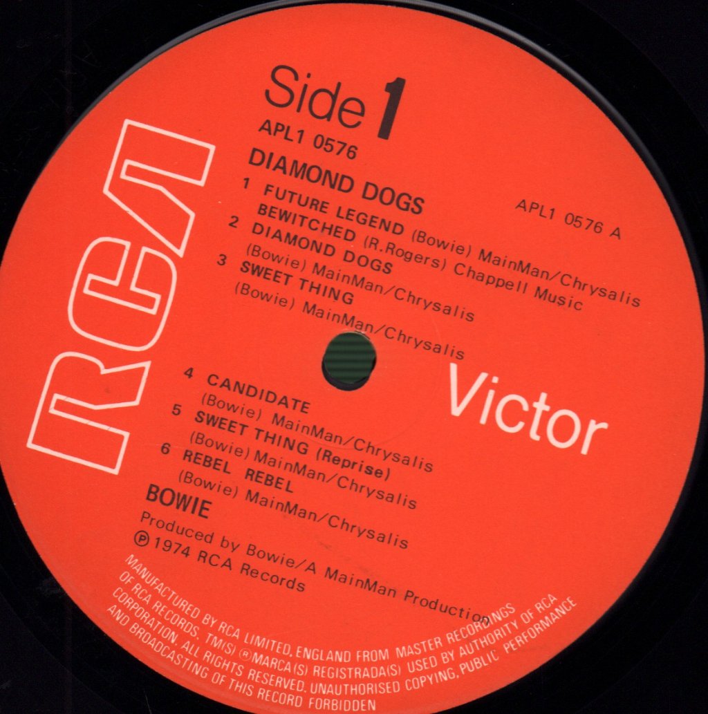 David Bowie - Diamond Dogs - Lp