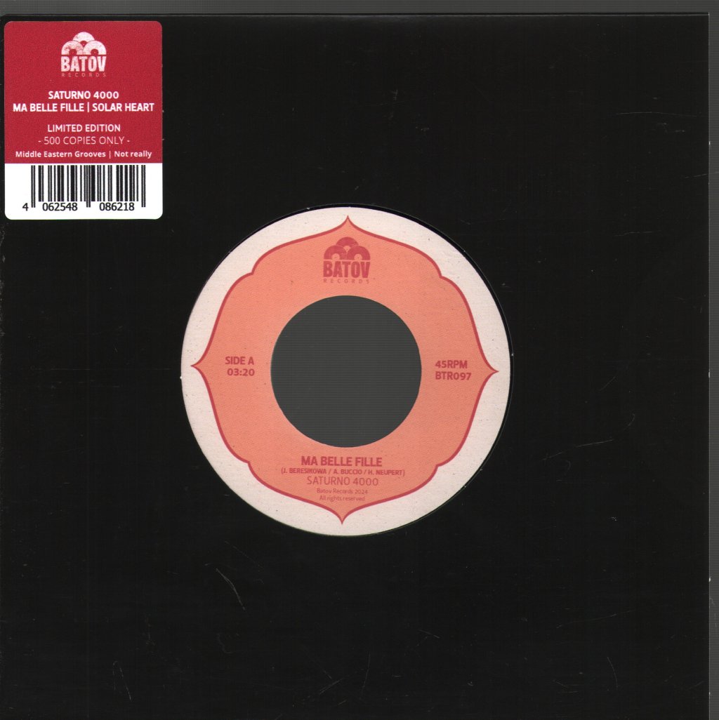 Saturno 4000 - Ma Belle Fille - 7 Inch
