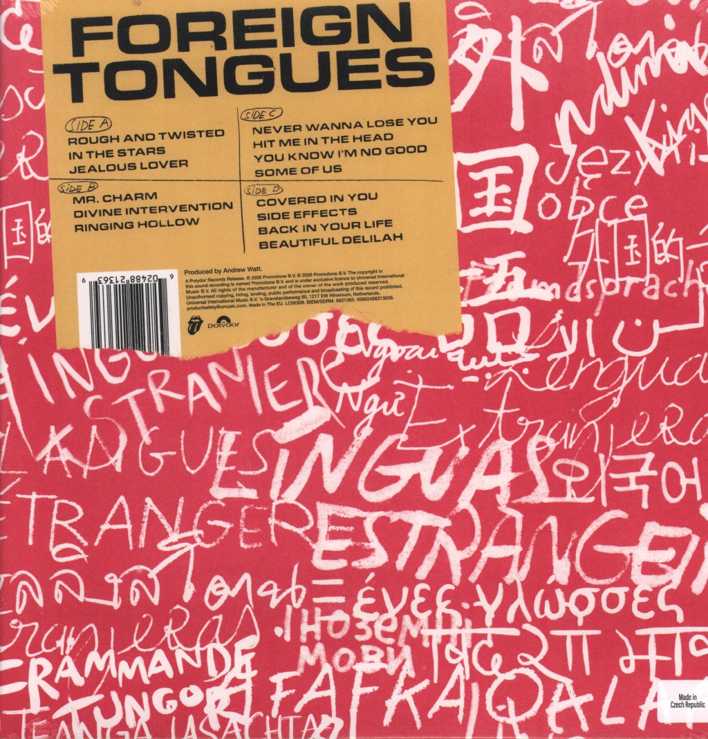 Rolling Stones - Foreign Tongues - Double Lp