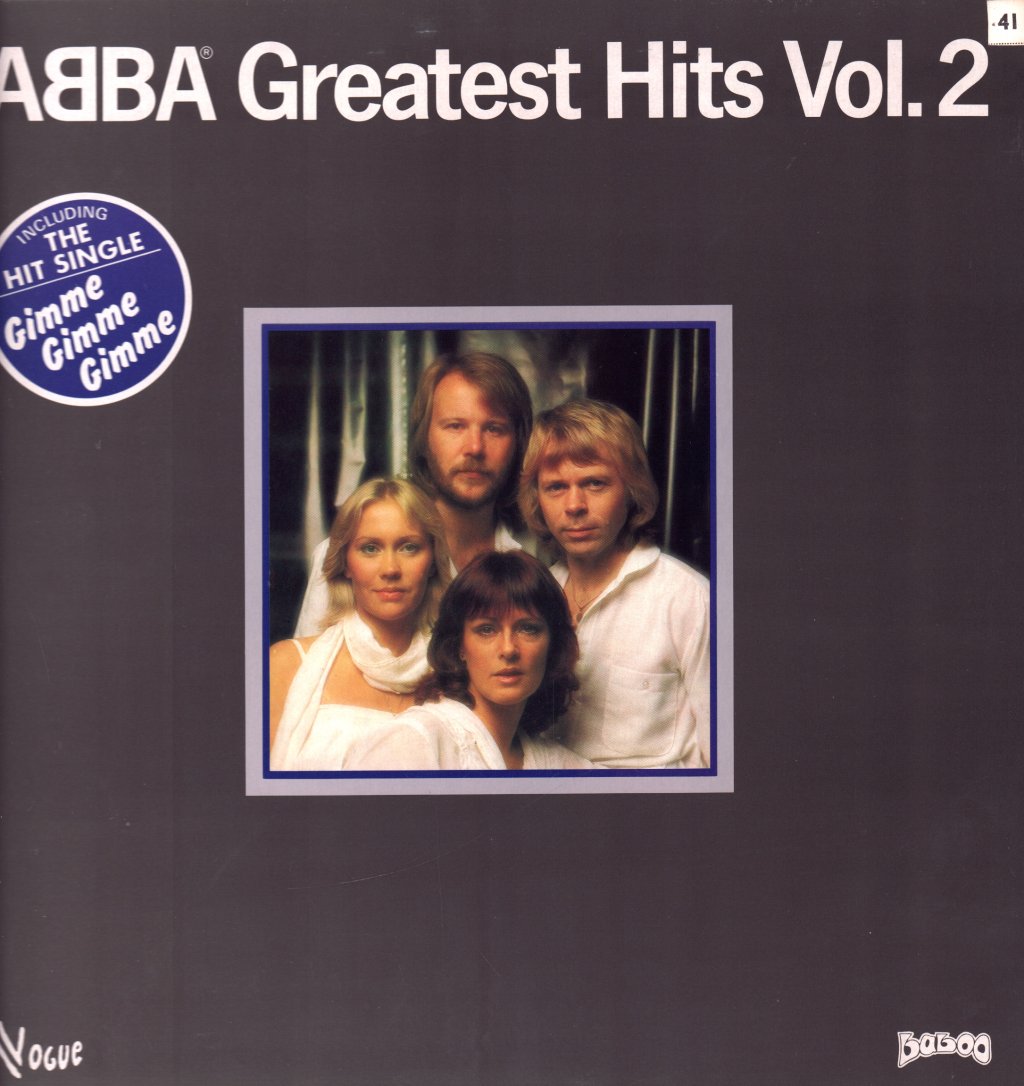 ABBA - Greatest Hits Volume 2 - Lp