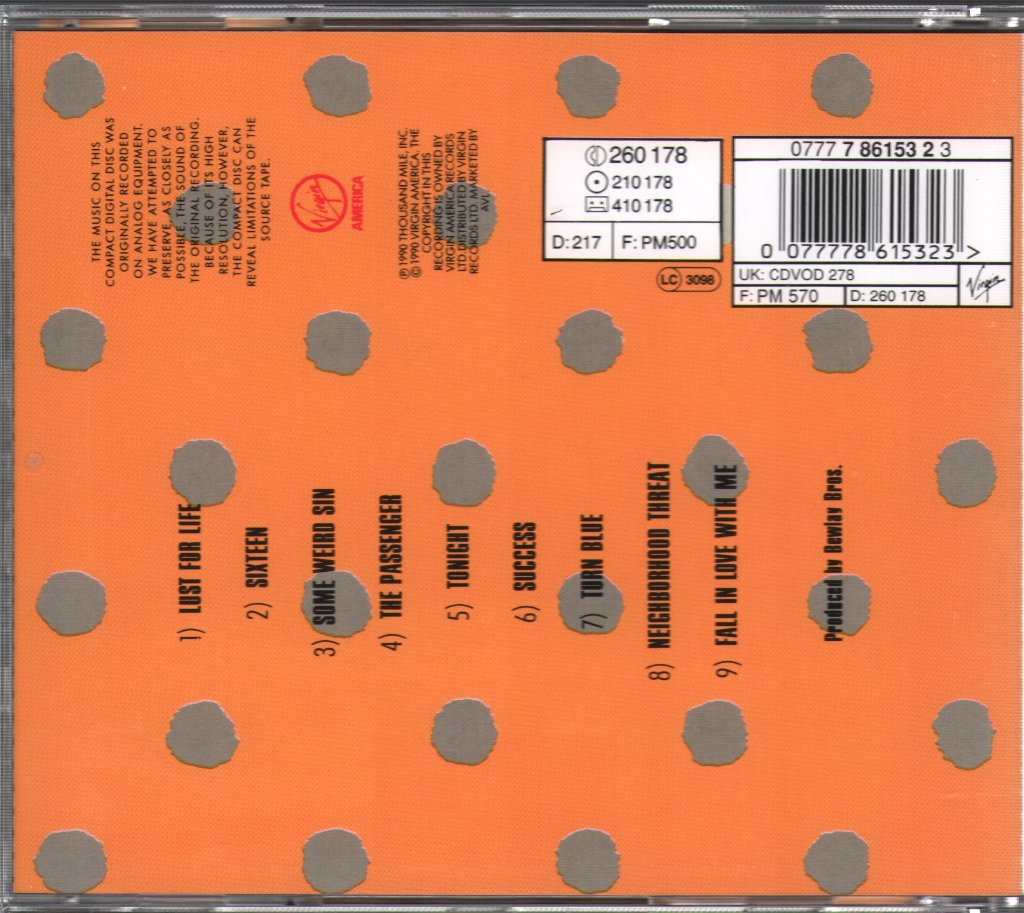 Iggy Pop - Lust For Life - Cd