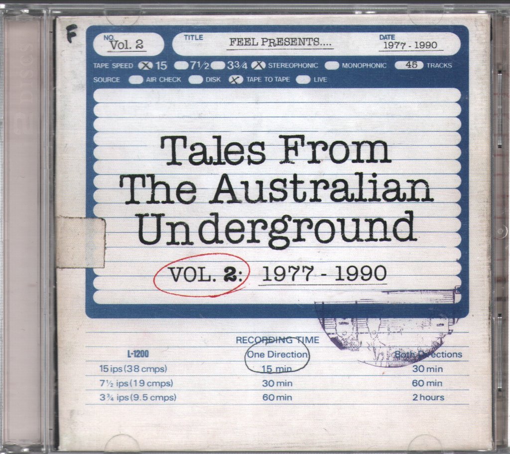 Various Artists - Tales From The Australian Underground - Vol. 2: 1977-1990 - Double Cd