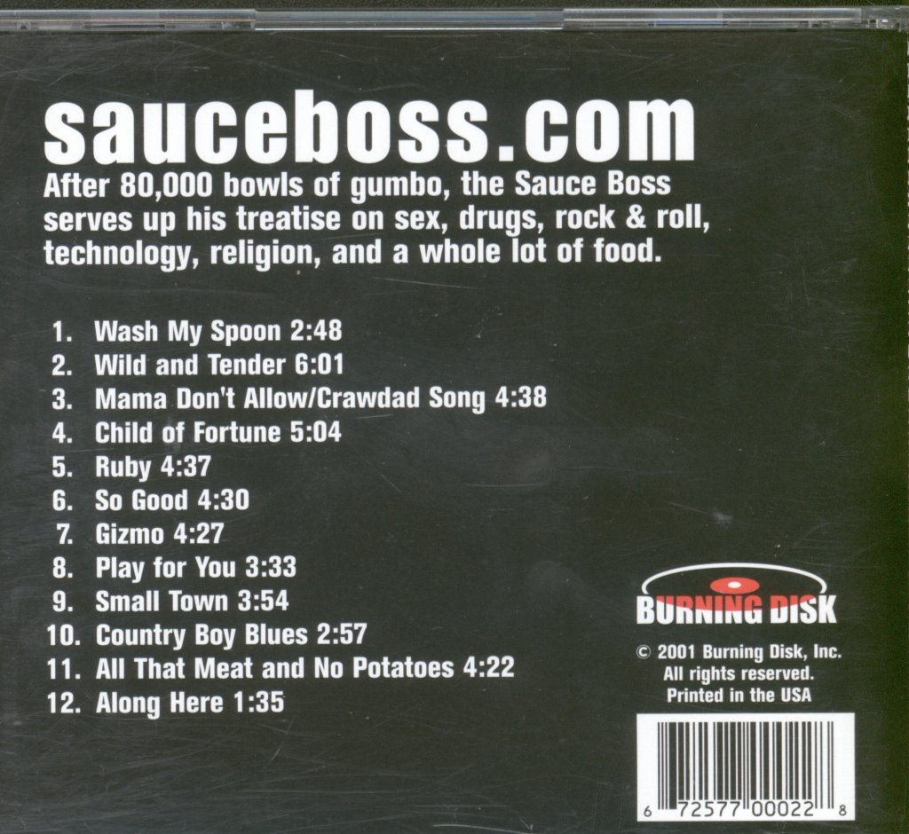 Bill Wharton And The Ingredients - Gumbo Man - Cd
