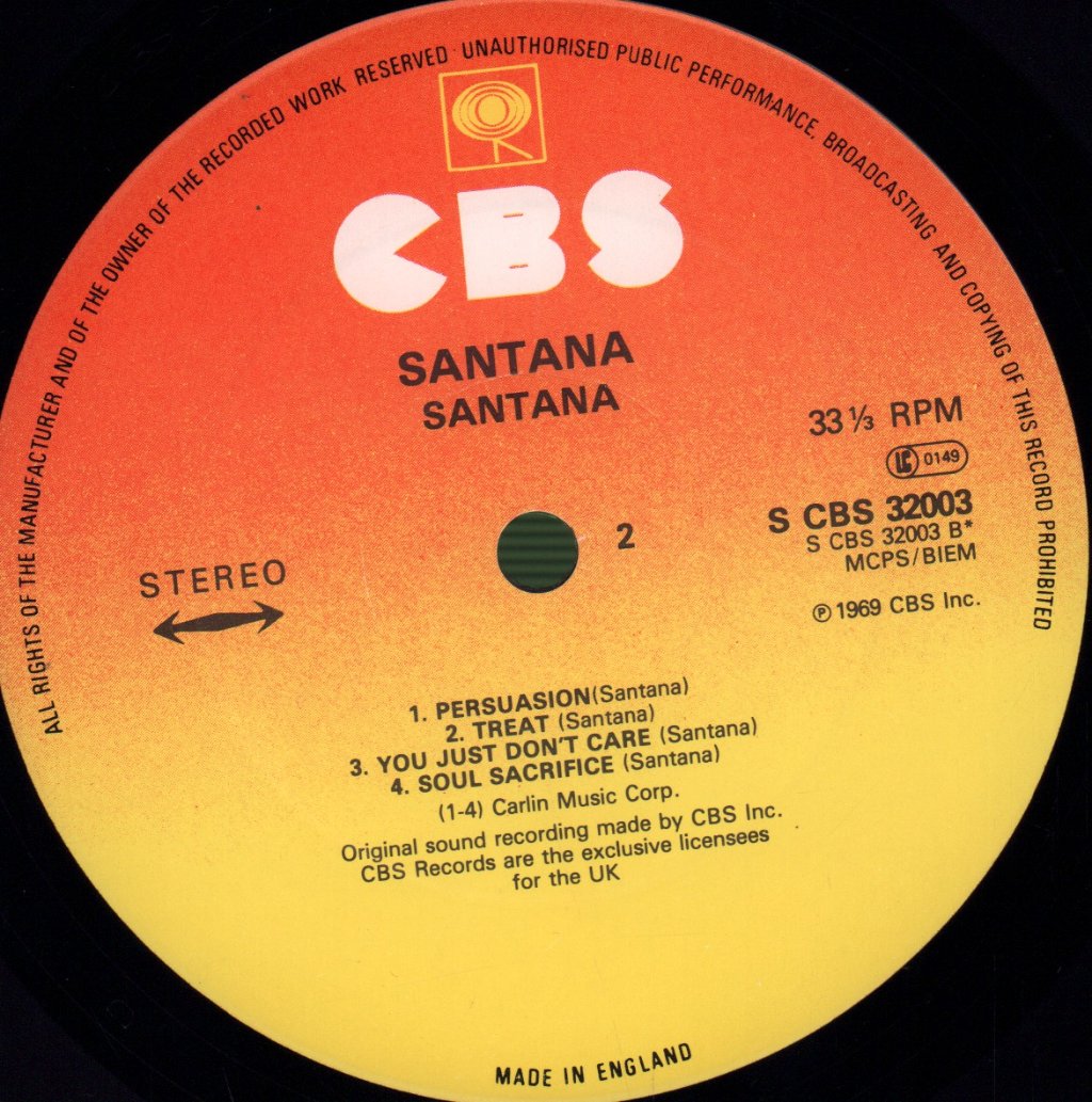 Santana - Santana - Lp