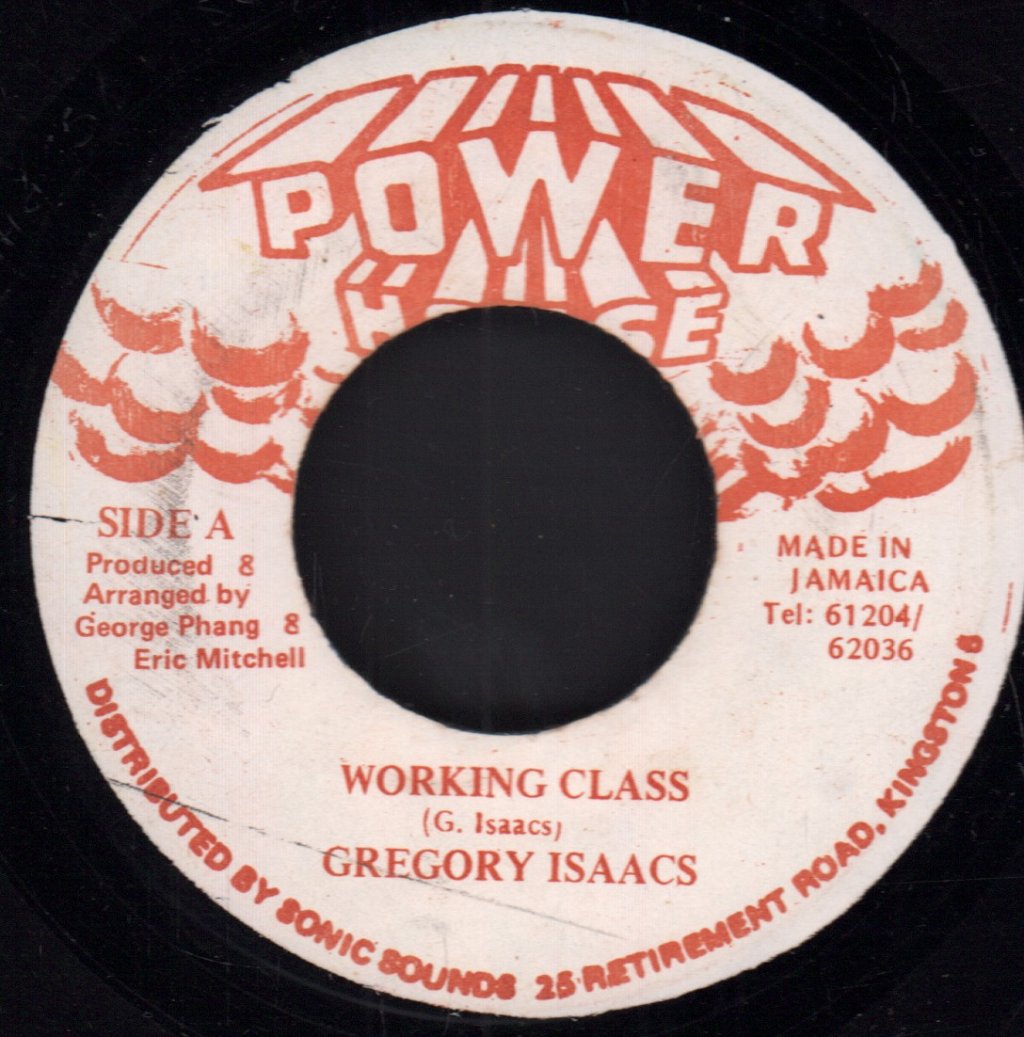 Gregory Isaacs - Working Class - 7 Inch