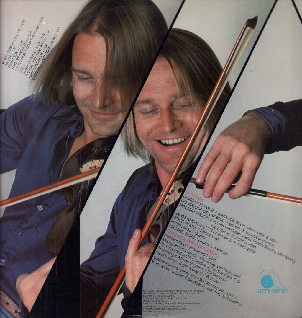 David La Flamme - Inside Out - Lp