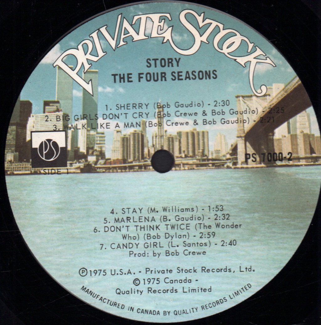 Four Seasons - Story - Double Lp