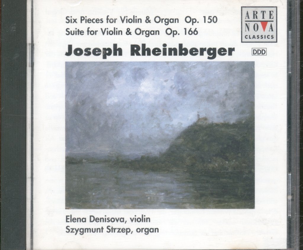 Elena Denisova, Szygmunt Strzep - Joseph Reinberger - Six Pieces For Violin & Organ Op. 150 / Suite For Violin & Organ Op. 166 - Cd