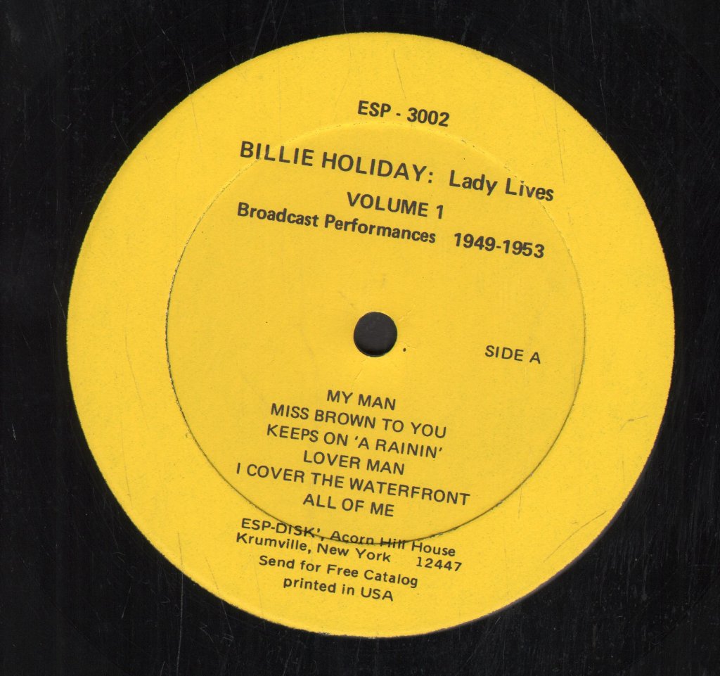 Billie Holiday - Broadcast Performances Volume 1 - Lp