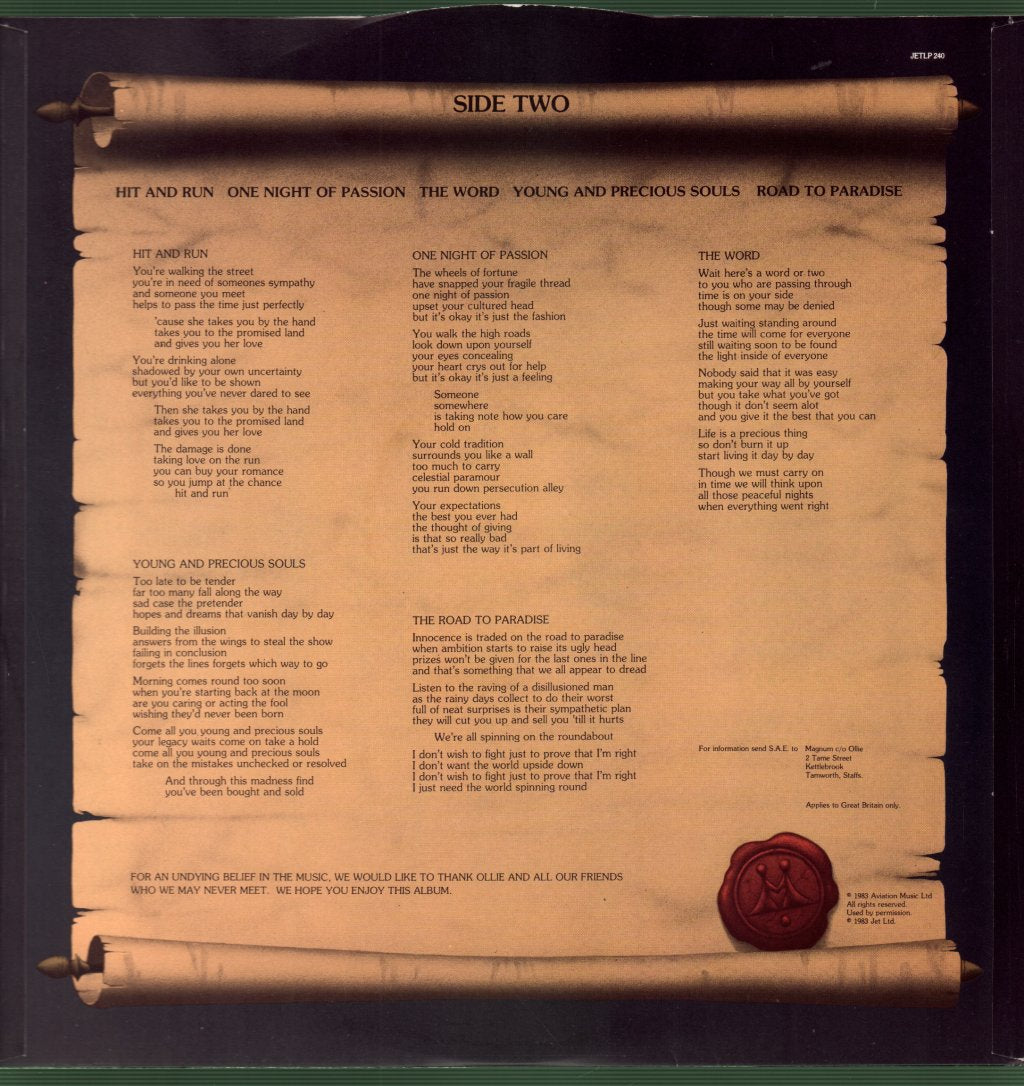 Magnum - Eleventh Hour - Lp