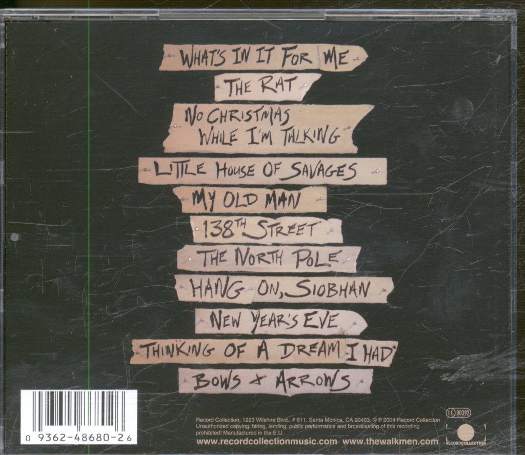 Walkmen - Bows + Arrows - Cd