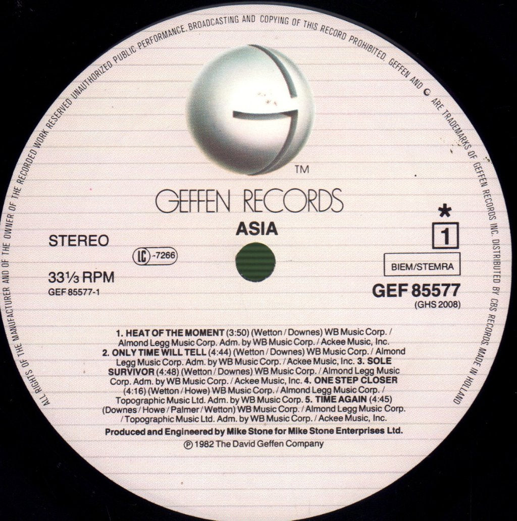 Asia - Asia - Lp