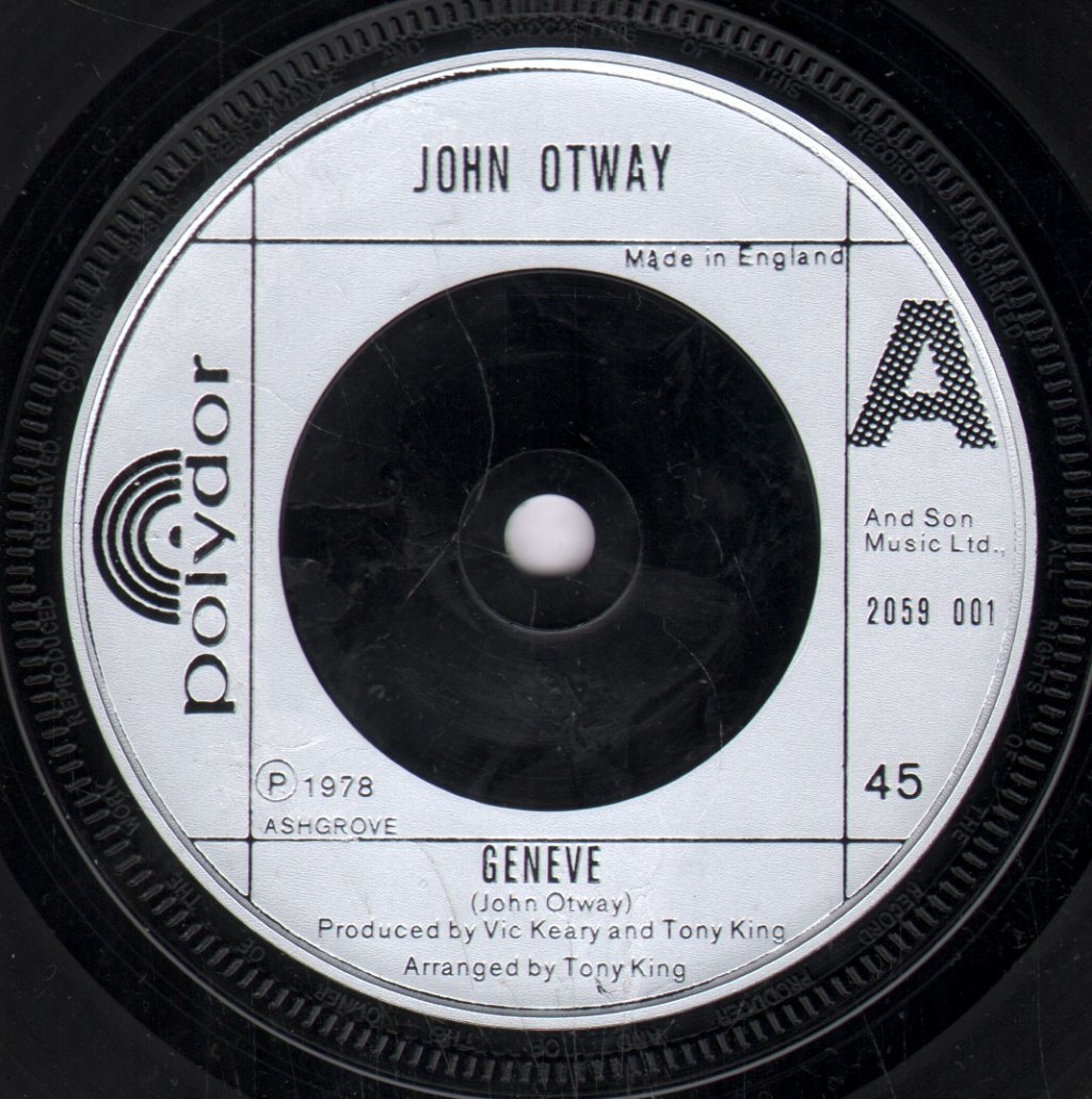 John Otway - Geneve - 7 Inch
