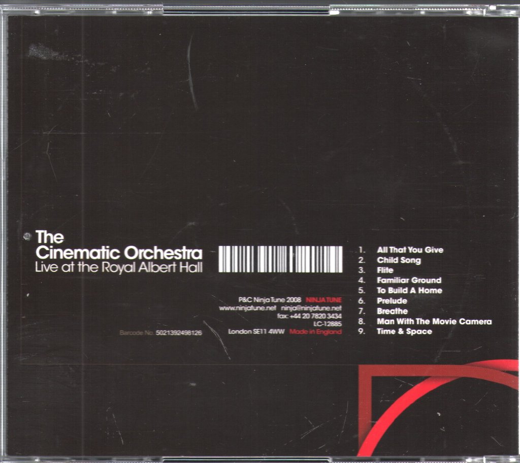 Cinematic Orchestra - Live At The Royal Albert Hall - Cd