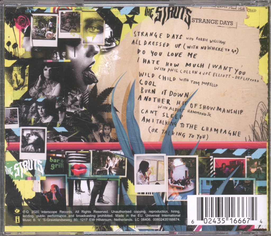 Struts - Strange Days - Cd