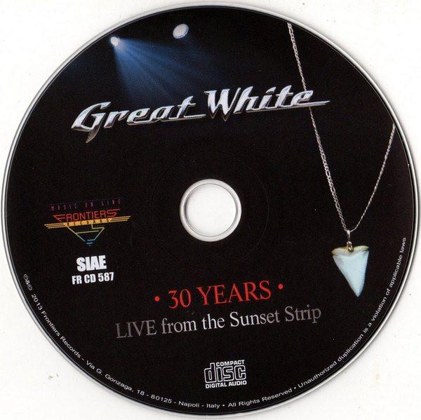 Great White - 30 Years - Live From The Sunset Strip - Cd