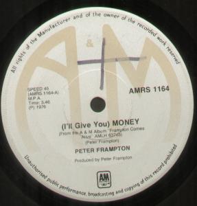 Peter Frampton - I'll Give You Money - 7 Inch