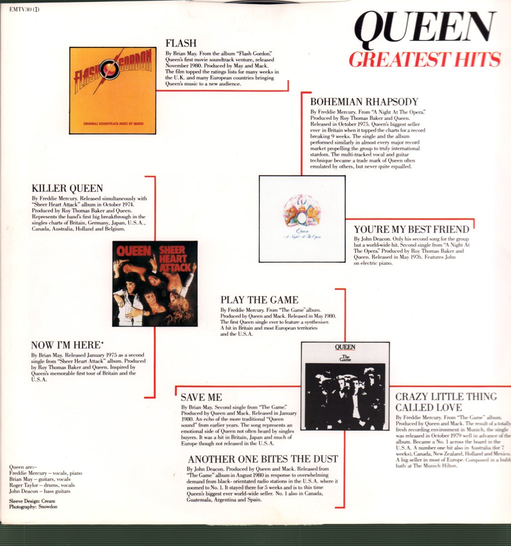 Queen - Greatest Hits - Lp