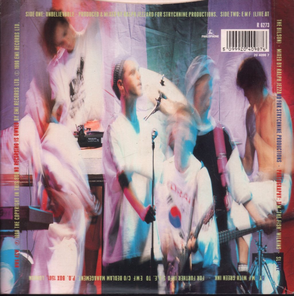 Emf - Unbelievable - 7 Inch